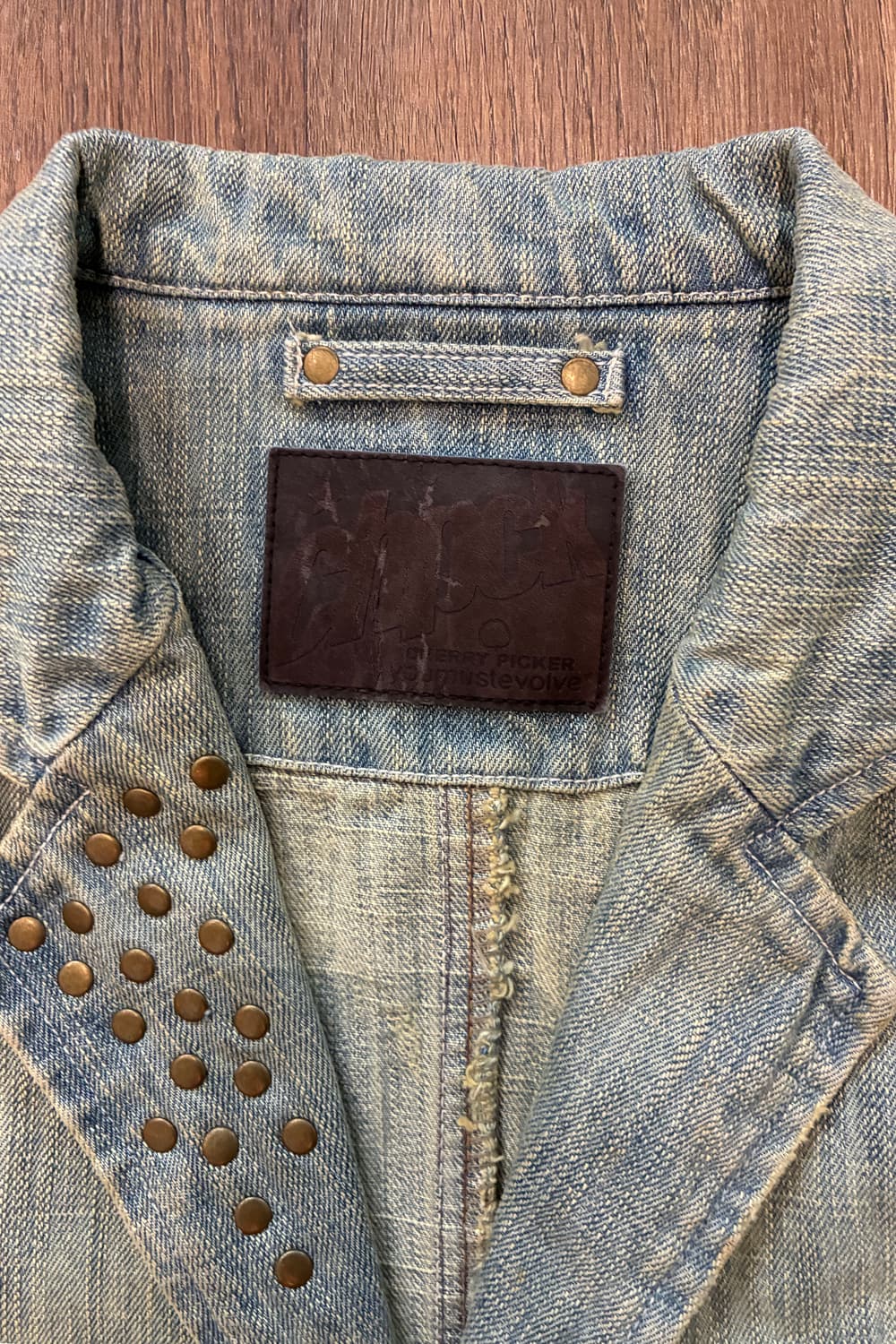 Damage Washing Denim Blazer 상품이미지6