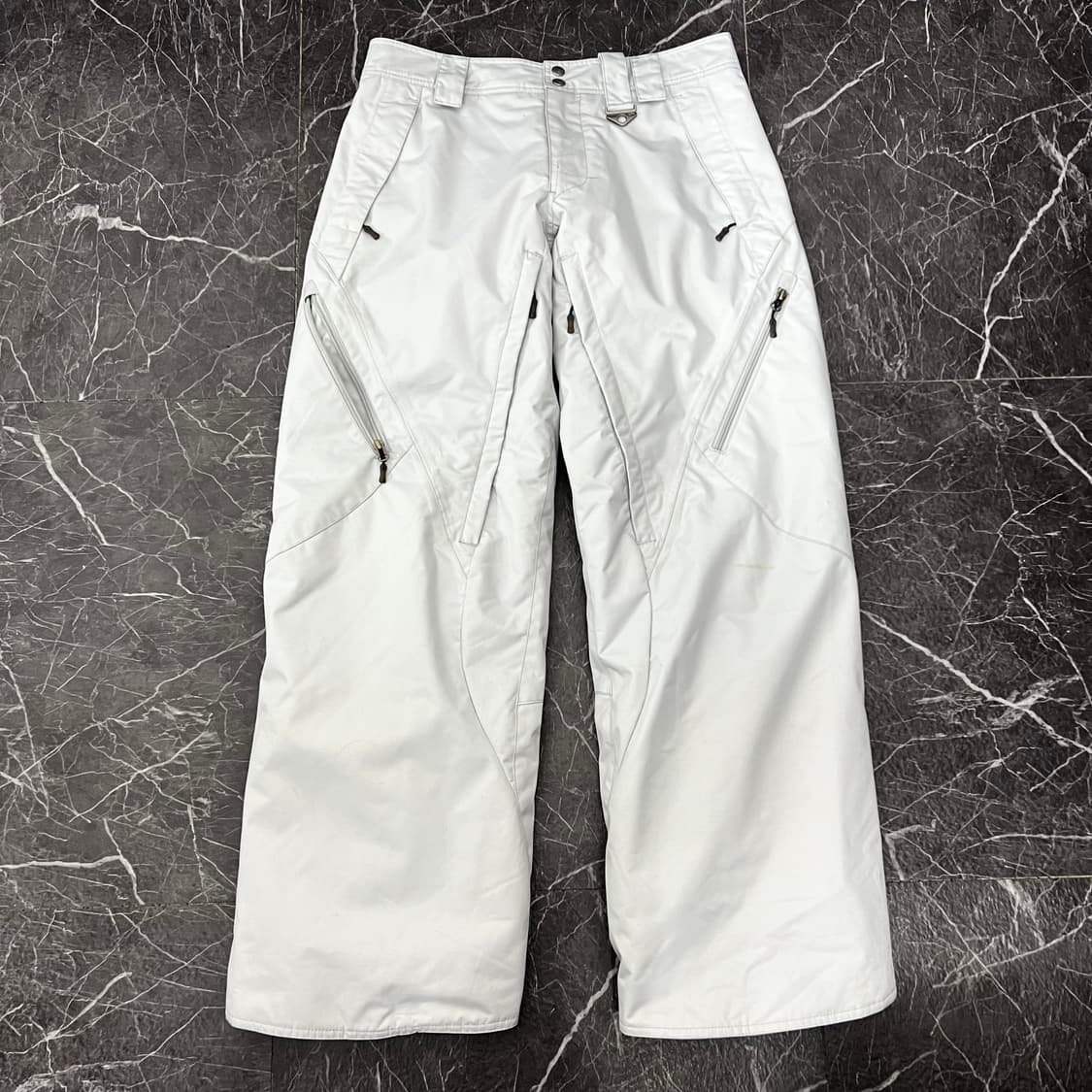 오클리 아이콘로고 테크 와이드 스노우 팬츠 그레이 상품이미지4