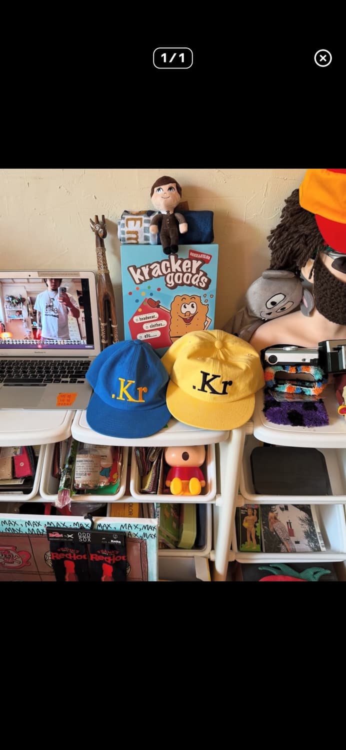 (구매)크래커하우스 kr모자 블루색상 구해요 상품이미지1