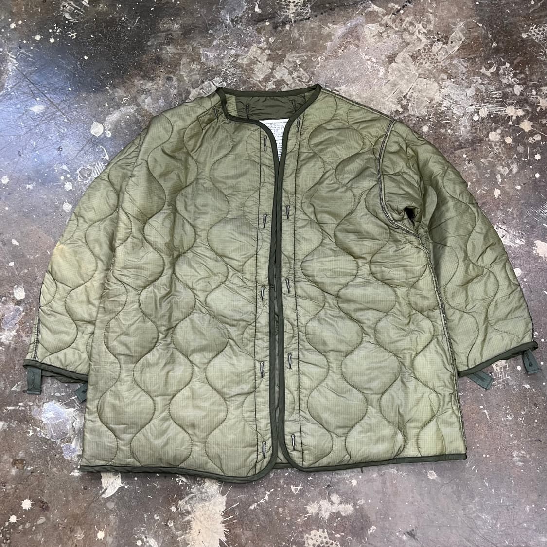 M) OG 데드스탁 m-65 피쉬테일 파카 내피 개파카 내피 상품이미지1