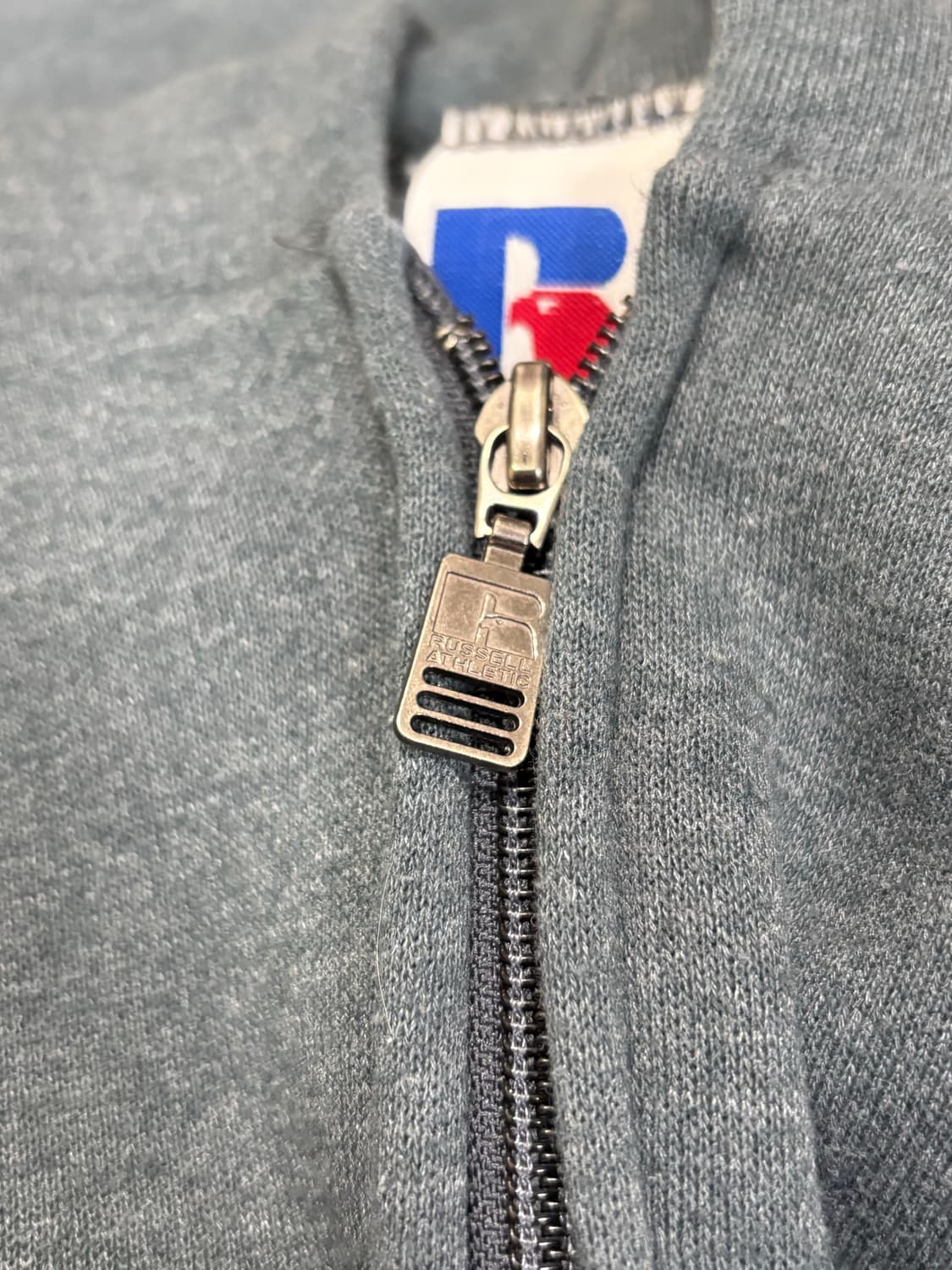 90s 러셀 후드집업 다크그레이 상품이미지4