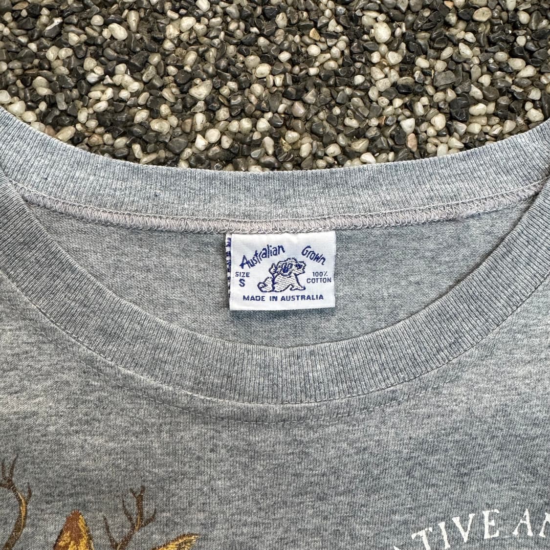 90s Australian Grown 캥거루 가족 티셔츠 (S)   상품이미지4