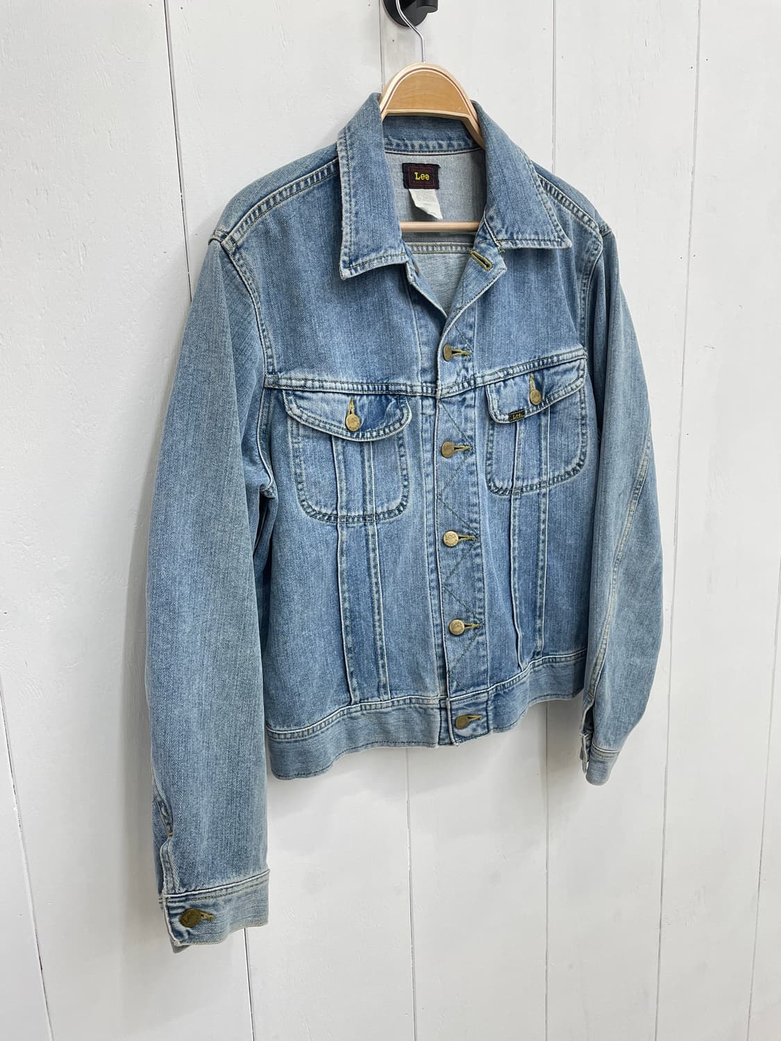 리(Lee) 오리지널 리벳 데님 자켓 중청 상품이미지5