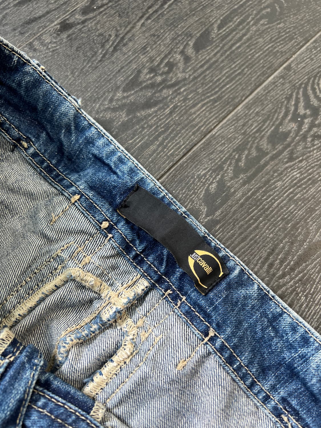 저스트 카발리 데님팬츠 상품이미지5