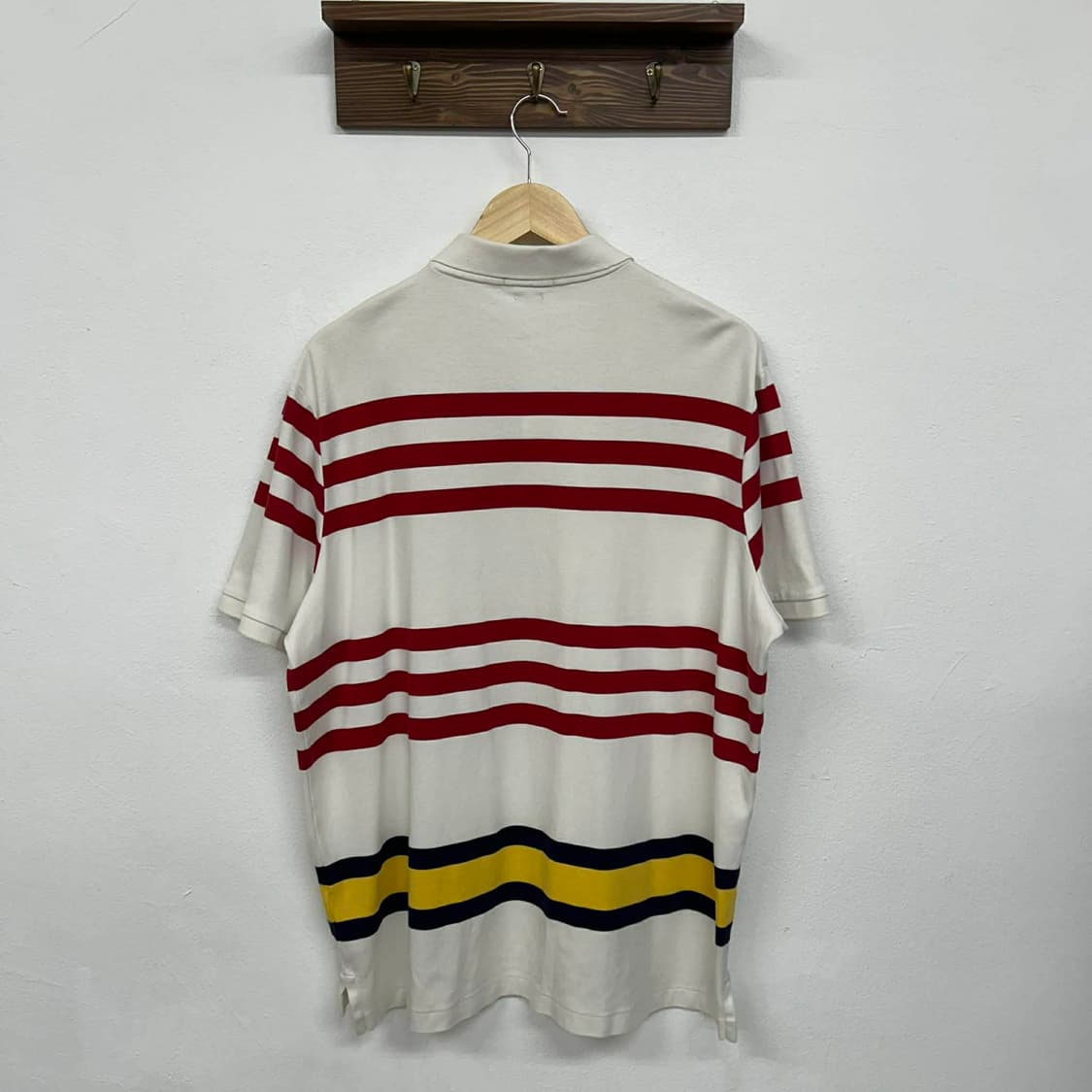 [XL] 폴로 랄프로렌 USA 스트라이프 폴로 셔츠 pk 반팔 카라티 상품이미지4