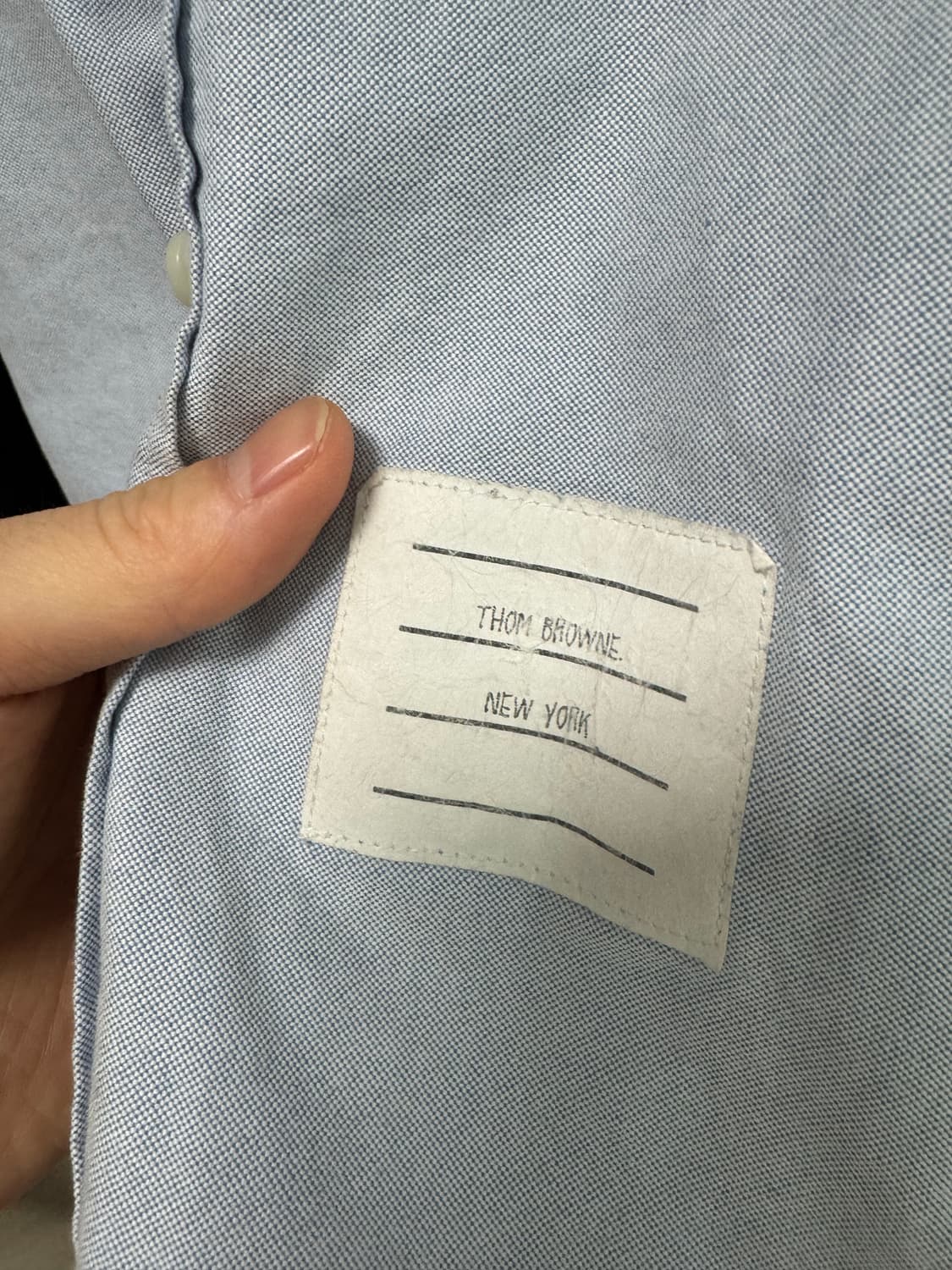 톰브라운 히든셔츠 0사이즈 상품이미지3