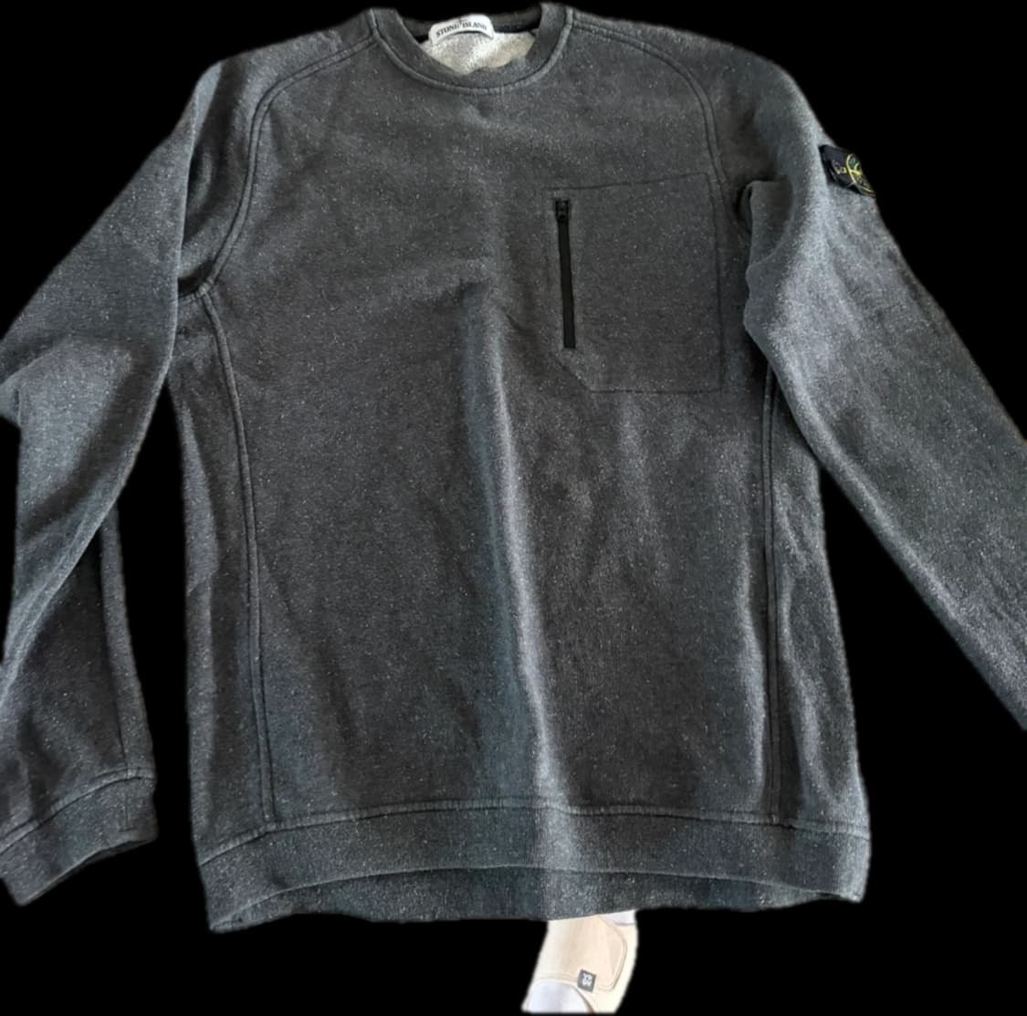 스톤아일랜드 전면부 지퍼 맨투맨 상품이미지1