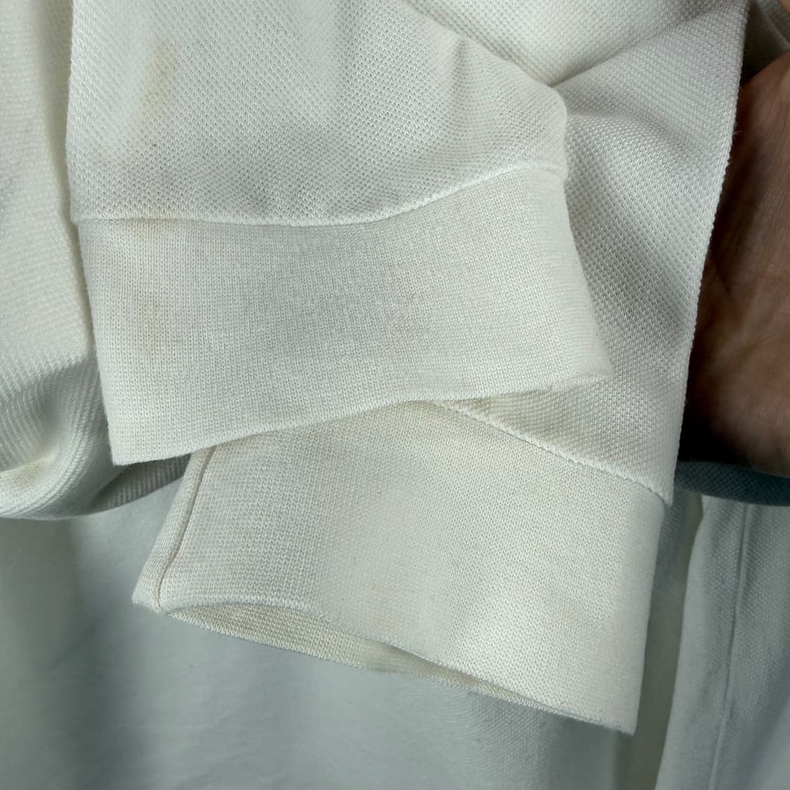 (L) 폴로랄프로렌 폴로베어 긴팔 카라 티 화이트 상품이미지6