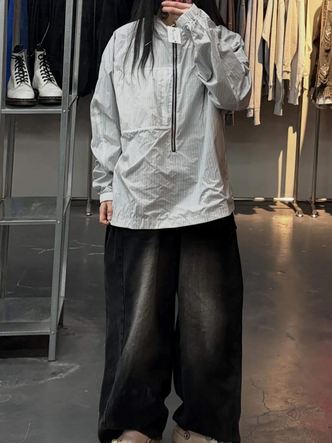 나이키 X 킴 존스 리버시블 아노락 윈드브레이커 자켓 A3663  상품이미지2