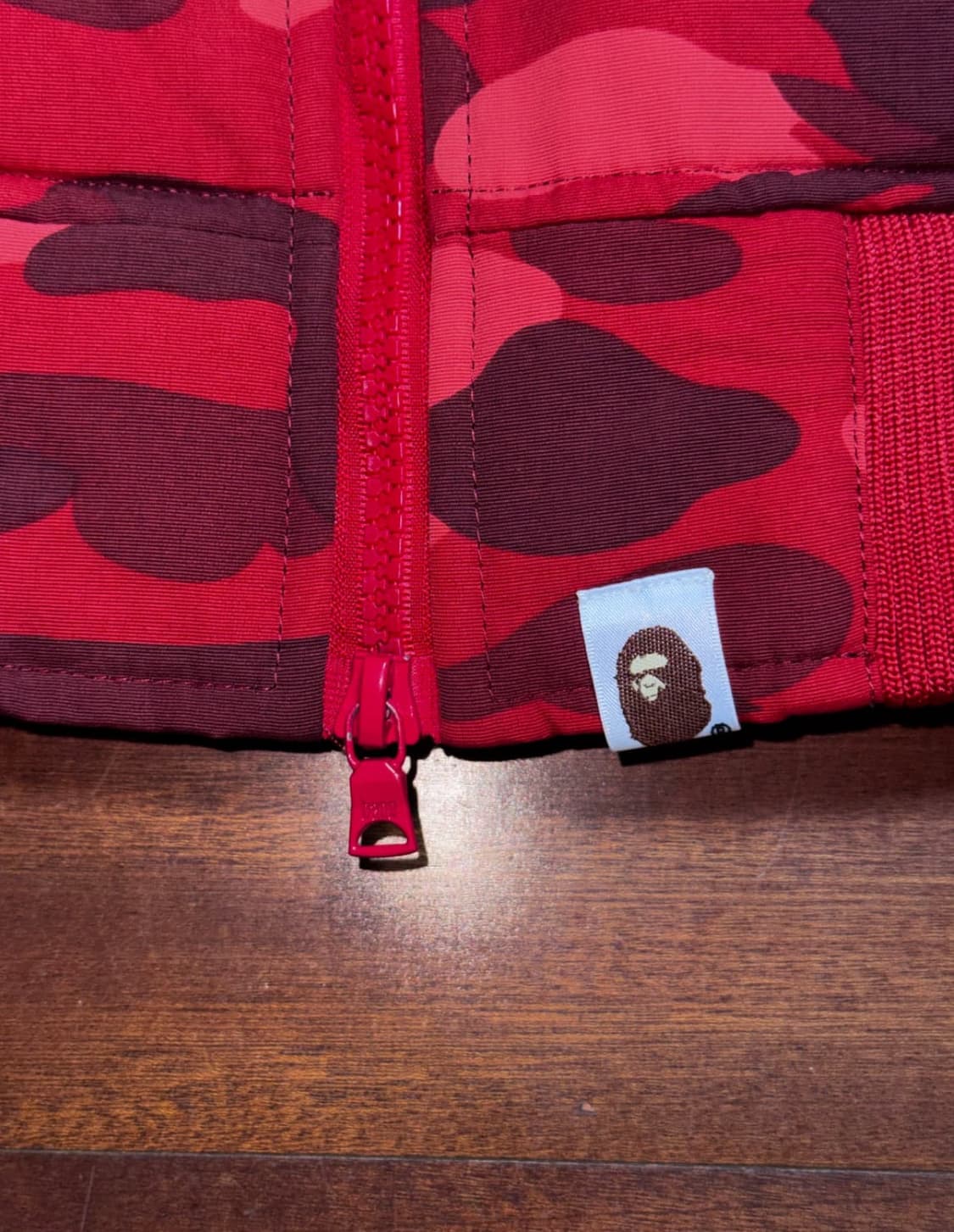 베이프 샤크 카모 패딩 다운 자켓 상품이미지7