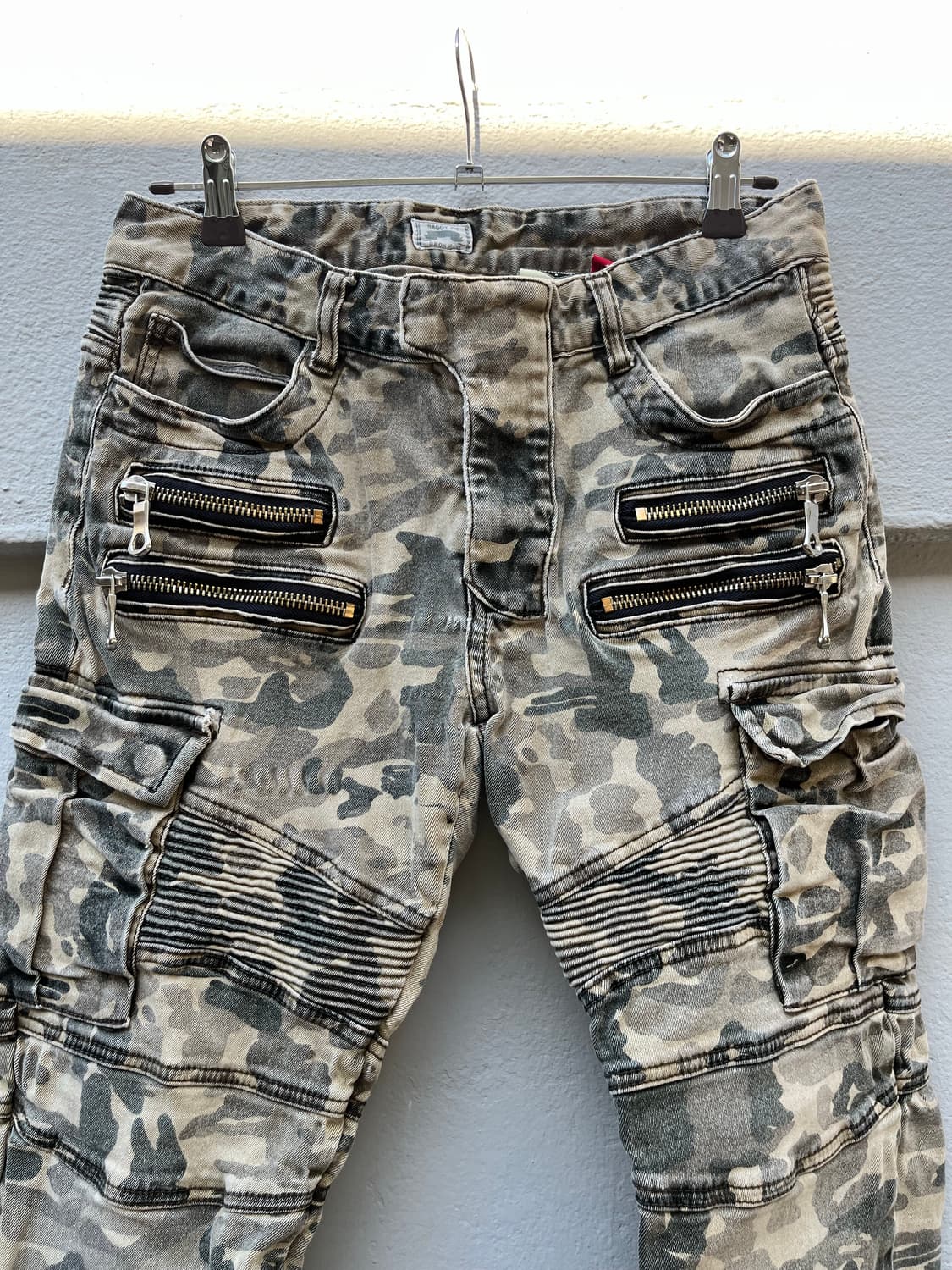 Vintage punk camo pants 상품이미지3
