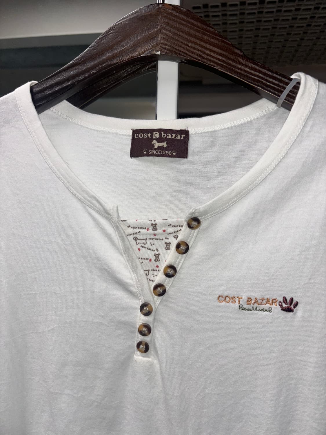 Cost bazar 헨리넥 티셔츠 상품이미지3