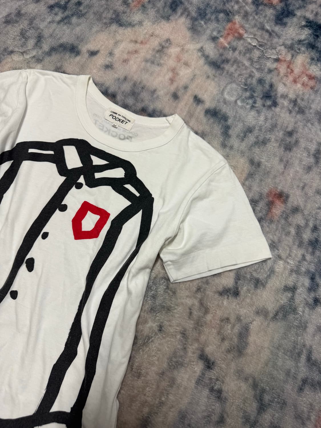 Comme des garcons pocket shirts printing 상품이미지4