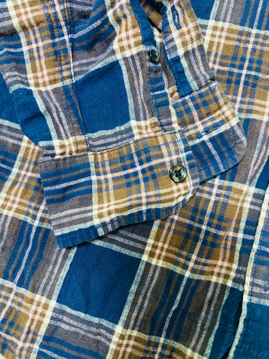 랭글러  체크 셔츠  L   상품이미지5