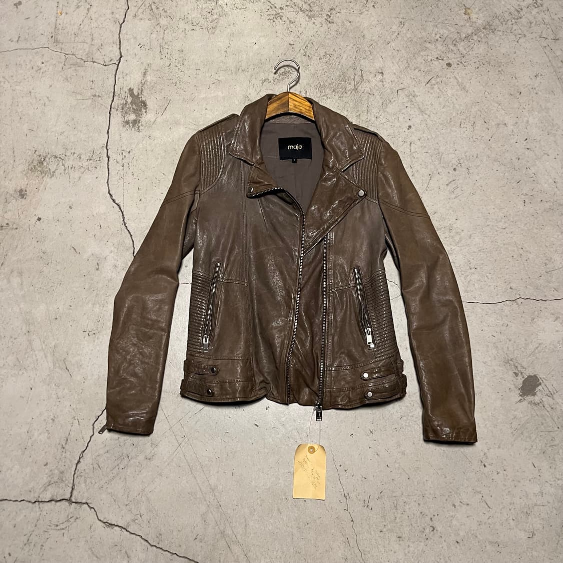 마쥬 램스킨 레더 자켓 상품이미지1
