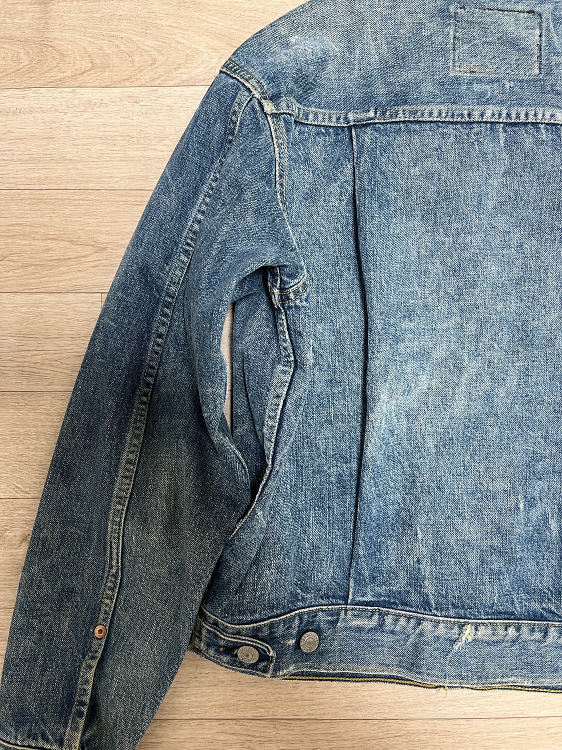 90s lvc 리바이스 타입2 데님자켓 40 상품이미지5