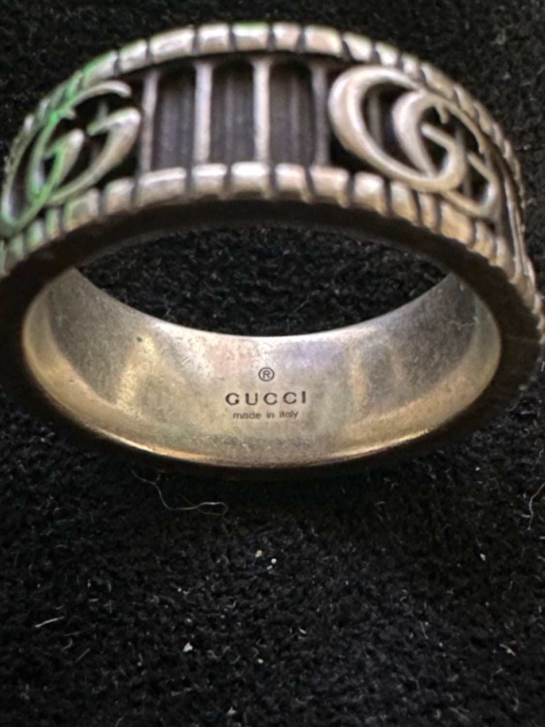 구찌 마몽 더블G링 18호 GG 상품이미지2