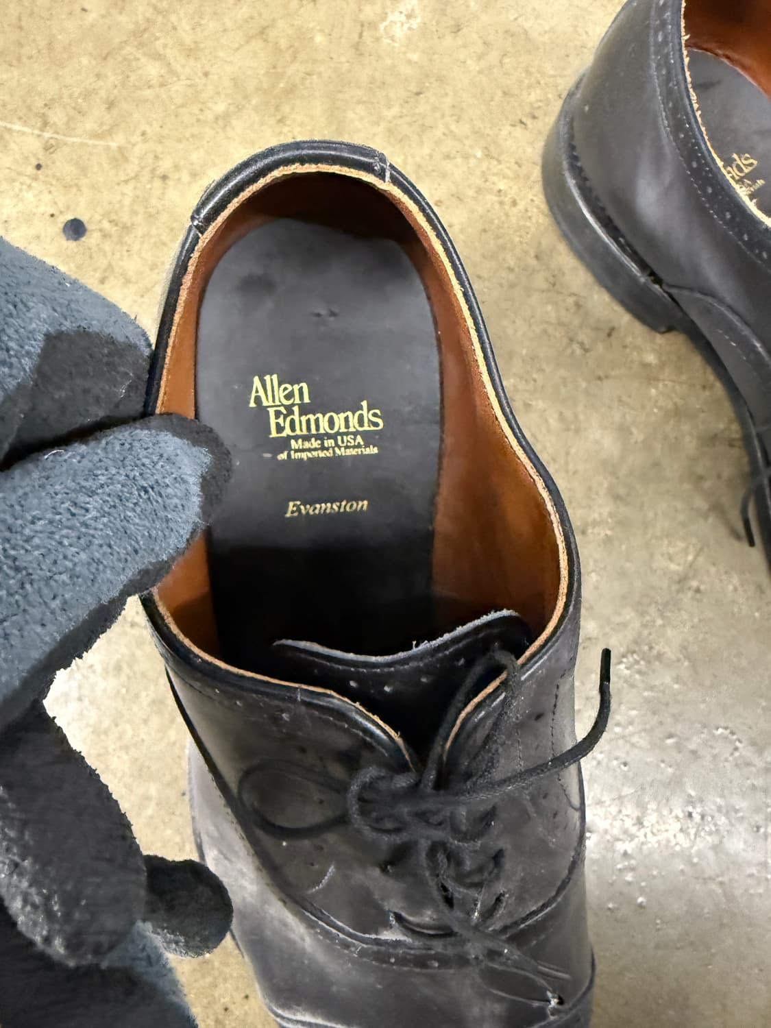 Allen Edmonds 남성 구두 블랙 290 상품이미지5