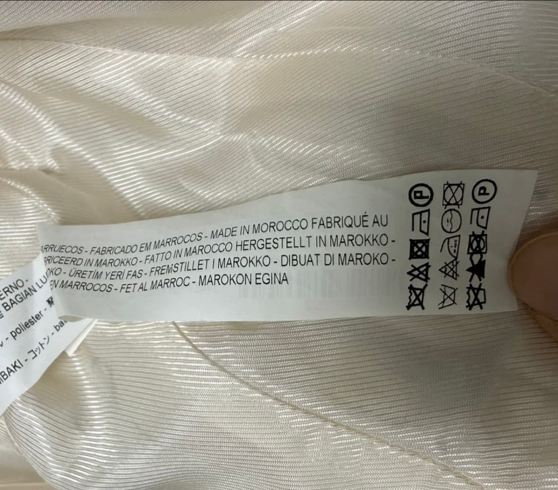 자라 스트라이프 크롭 블레이저 자켓 (S) 상품이미지7