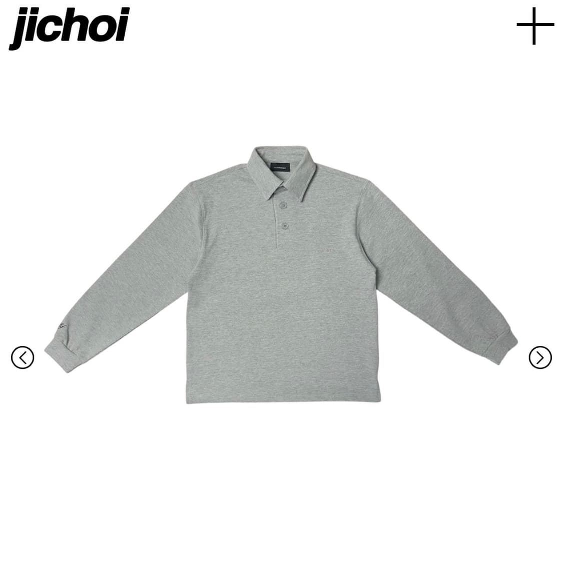 지초이 컴포트 26-001 PK SHIRT (GREY) 상품이미지1