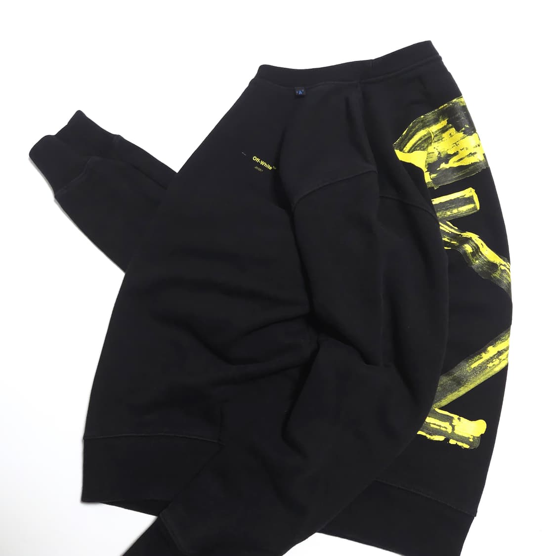 오프화이트 아크릴 애로우 맨투맨 스웻셔츠 상품이미지6