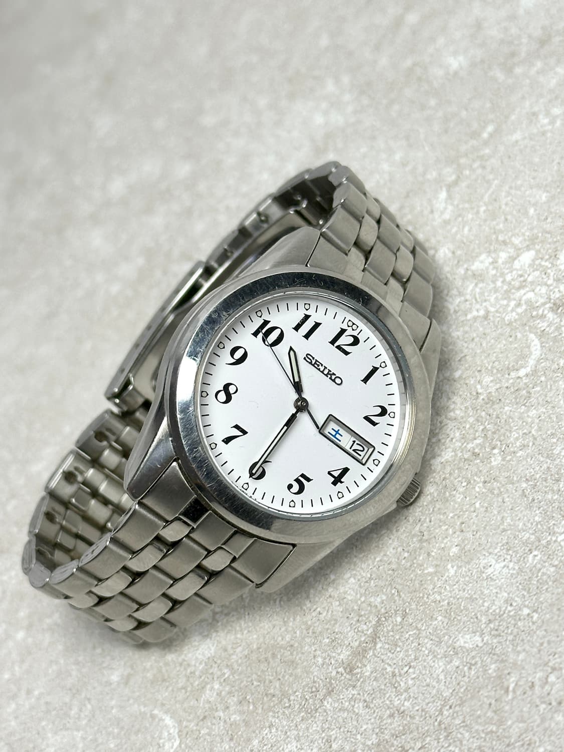 세이코 데이데이트 워치 (한자 요일 표기) 상품이미지3