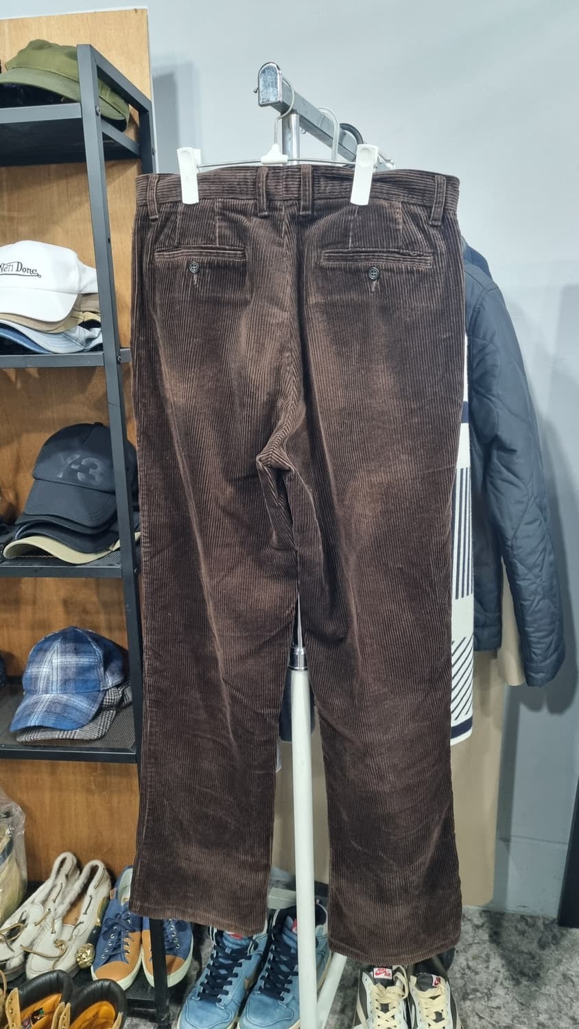 유니클로 일본판 와이드 골덴바지 32~33(허리반품42) 상품이미지2