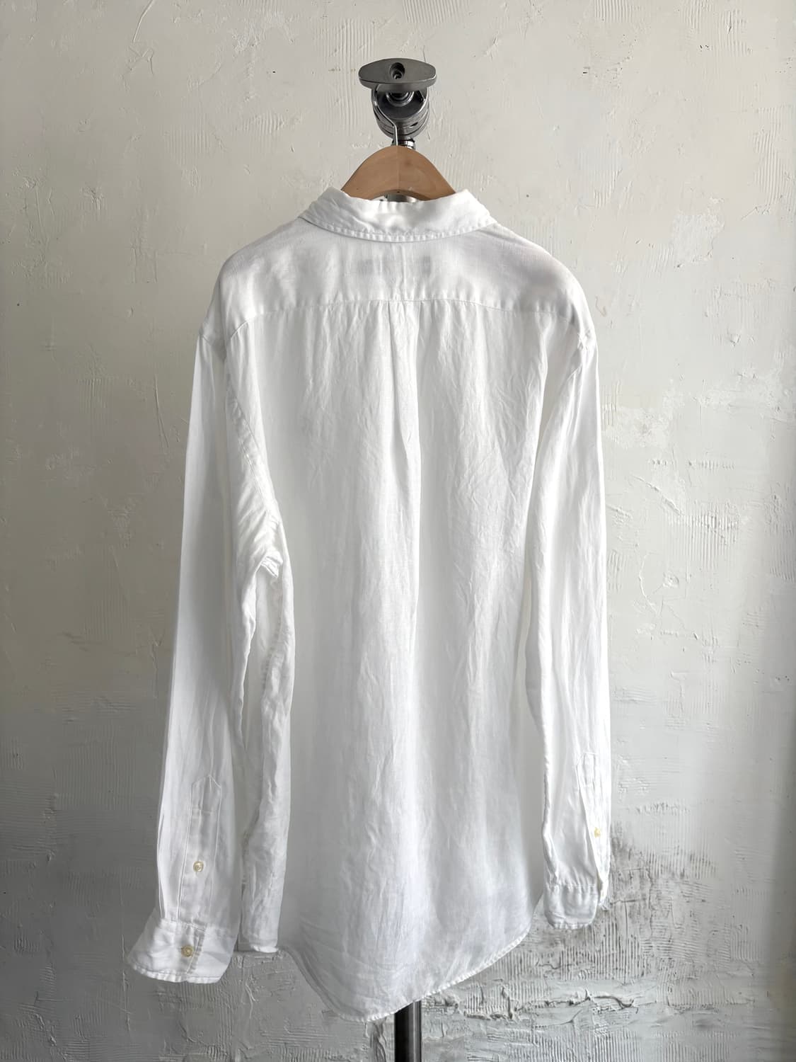 Polo 폴로 랄프로렌 신형 화이트컬러 클래식 핏 린넨셔츠 상품이미지7