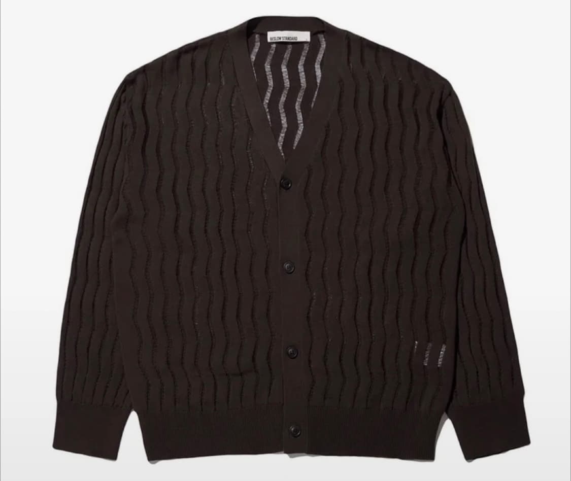 비슬로우 메쉬 가디건 새상품 상품이미지1