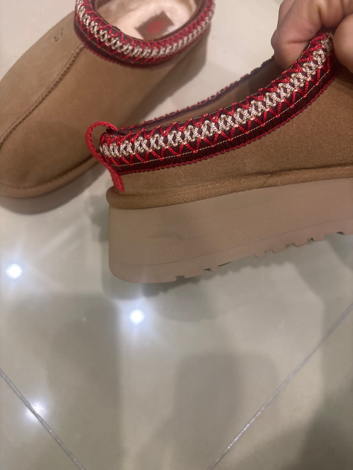 어그 타즈 슬리퍼 체스트넛 상품이미지3