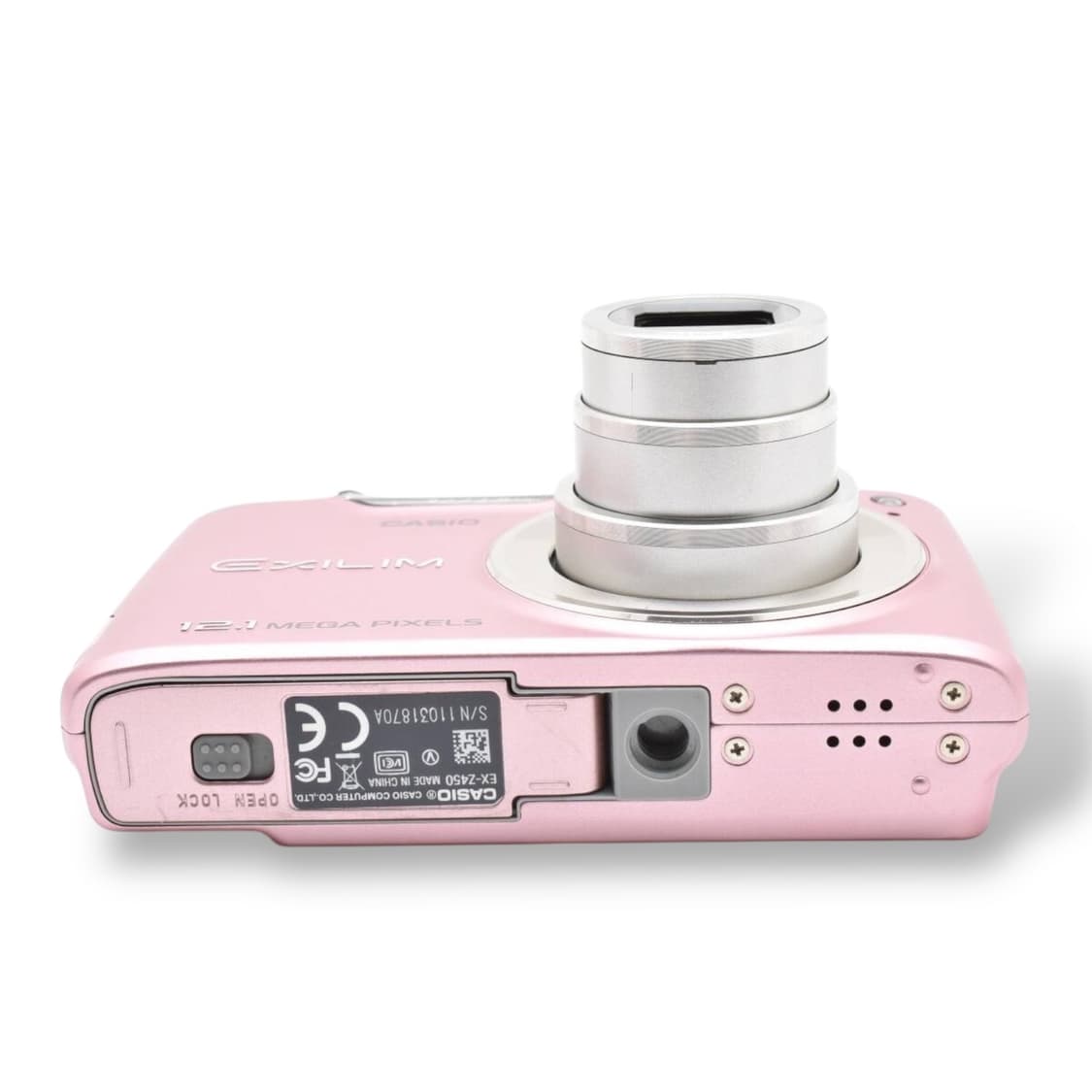 예약판매)빈티지디지털 카메라 카시오 엑슬림z450 핑크 상품이미지5