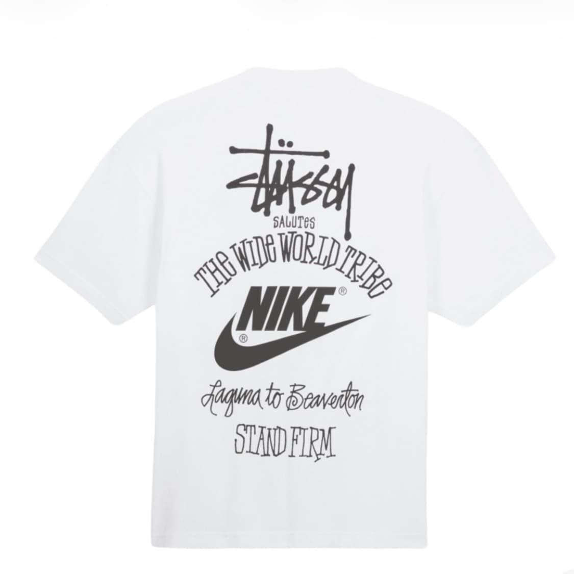 스투시 나이키 나투시 반팔 티셔츠 화이트 L  상품이미지5