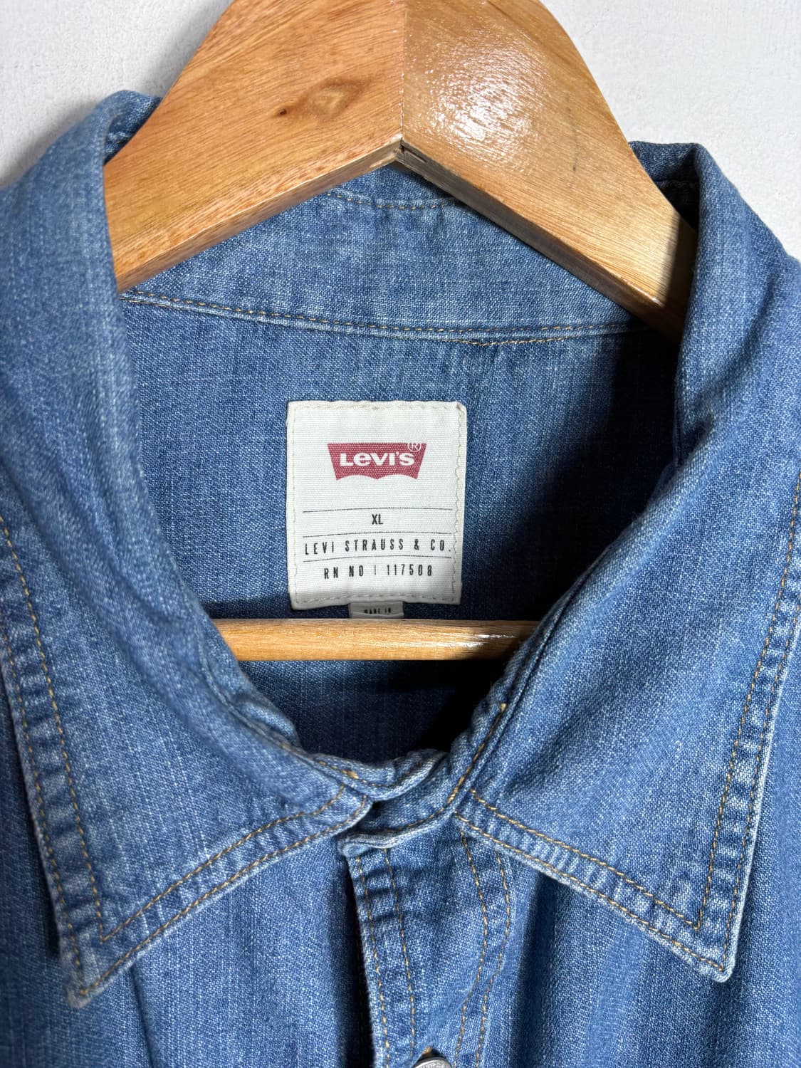 Levis 리바이스 데님 셔츠 상품이미지3