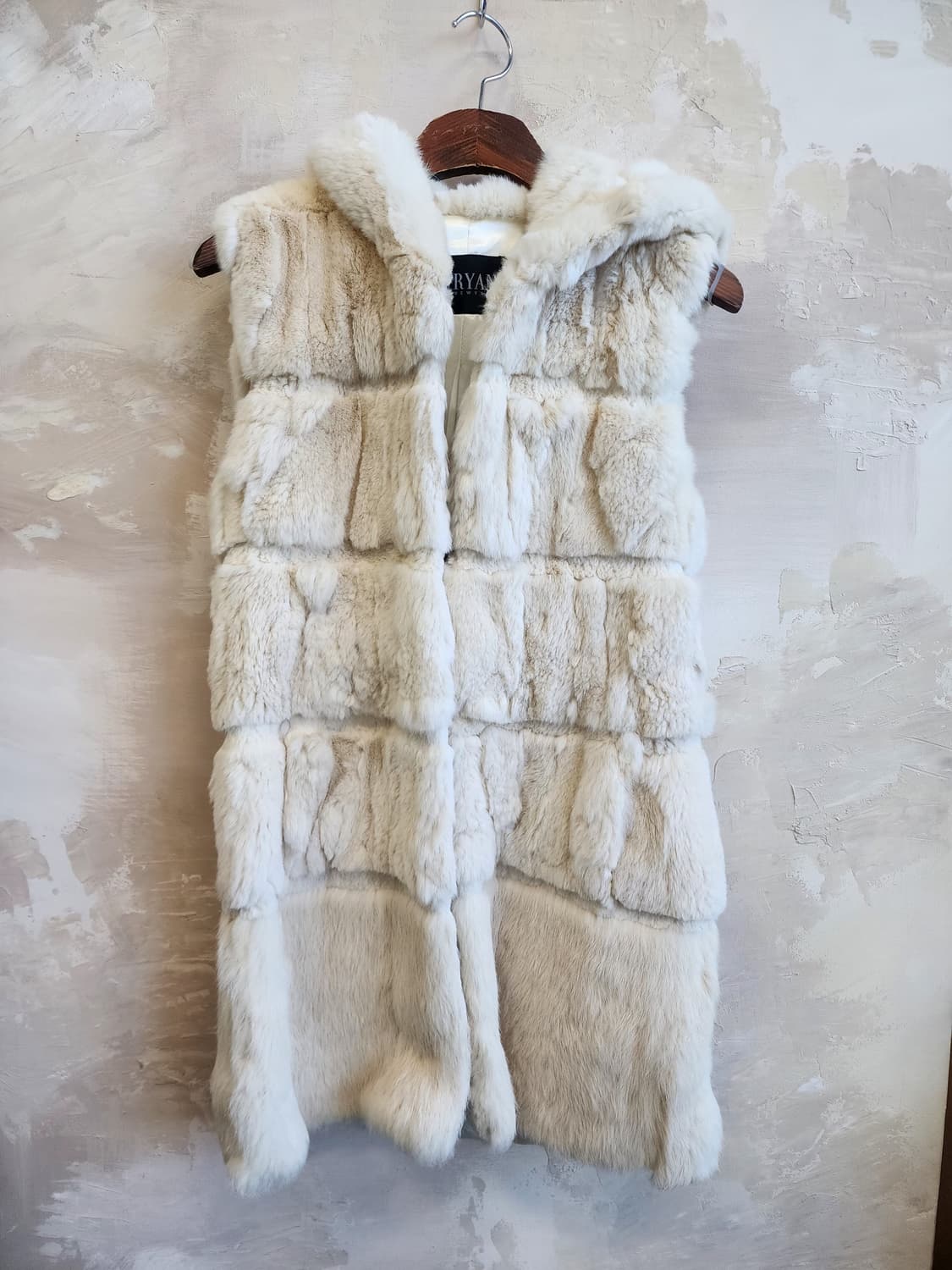 토끼털 후드 베스트 55추천 상품이미지1