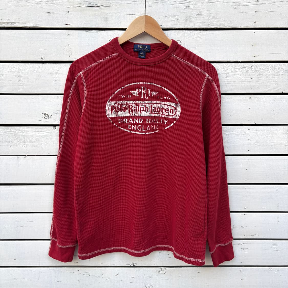 Polo 폴로 와플티 롱슬리브 상품이미지1