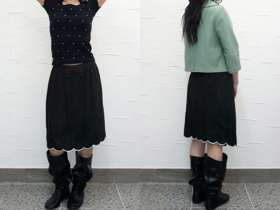 sweet scallop skirt 상품이미지2