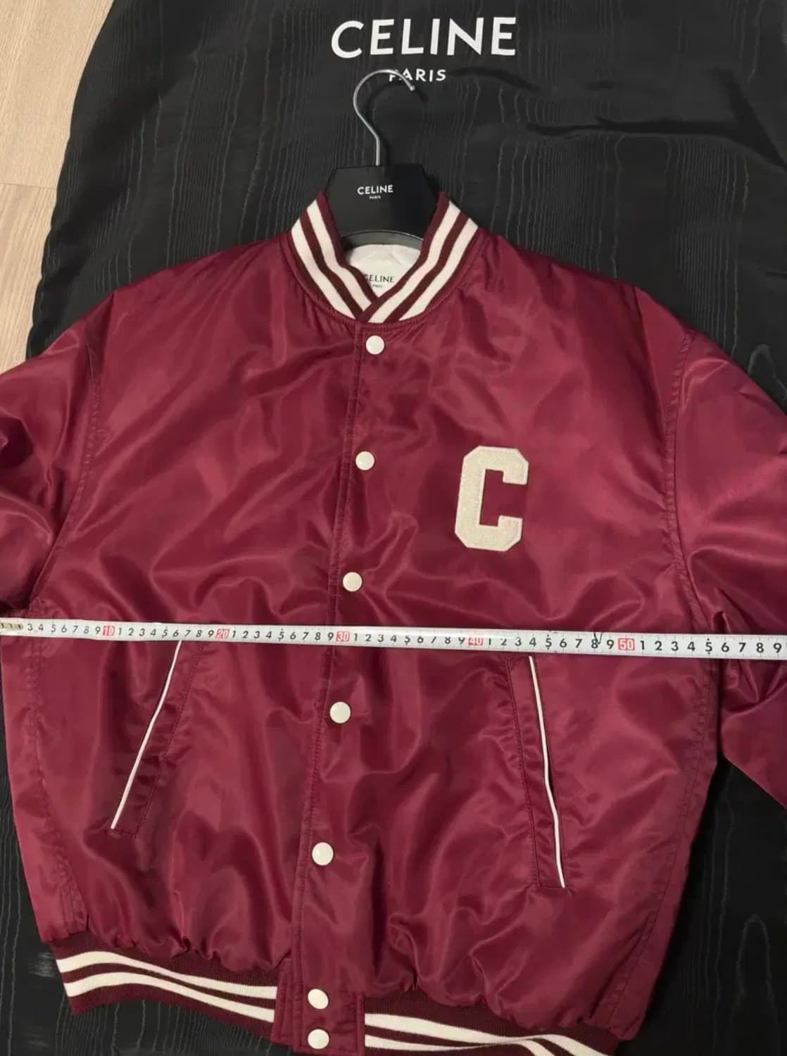 셀린느 테디 자켓(100사이즈/남녀공용/버건디) 상품이미지5