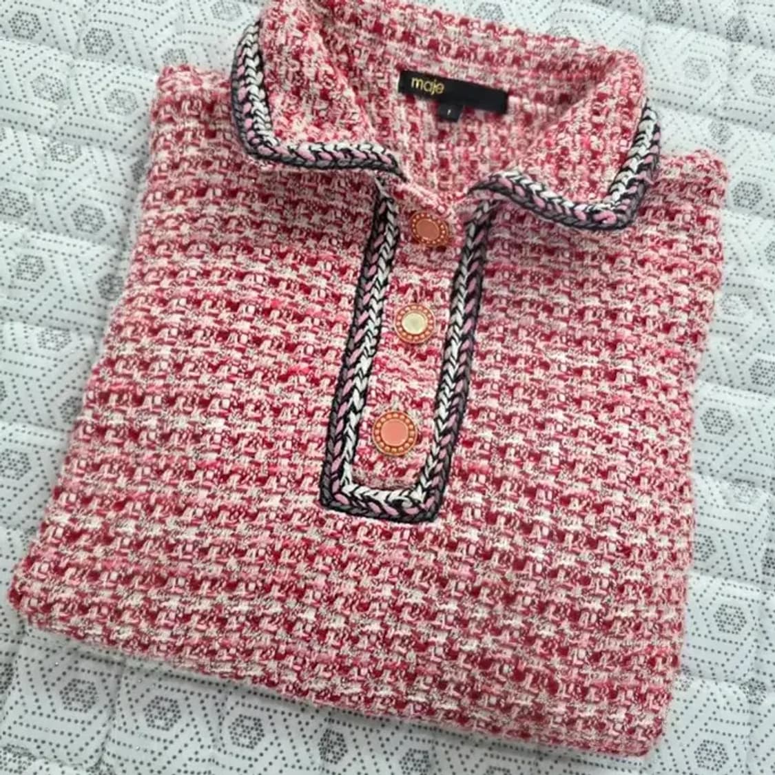 한섬 마쥬 트위드 니트 ~55 상품이미지2