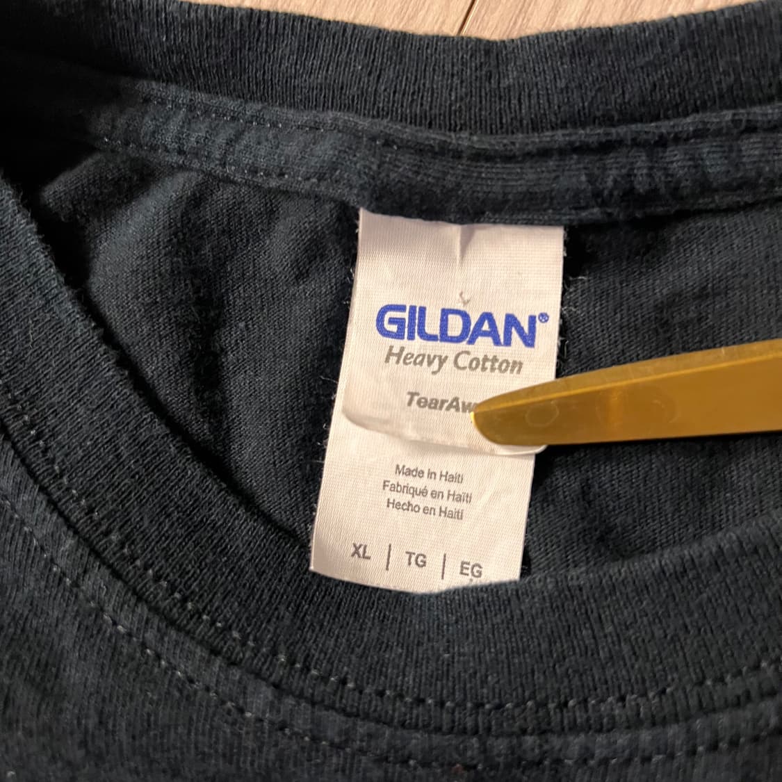 GILDAN 시카고 울브스 하키 티셔츠 블랙 XL 상품이미지4