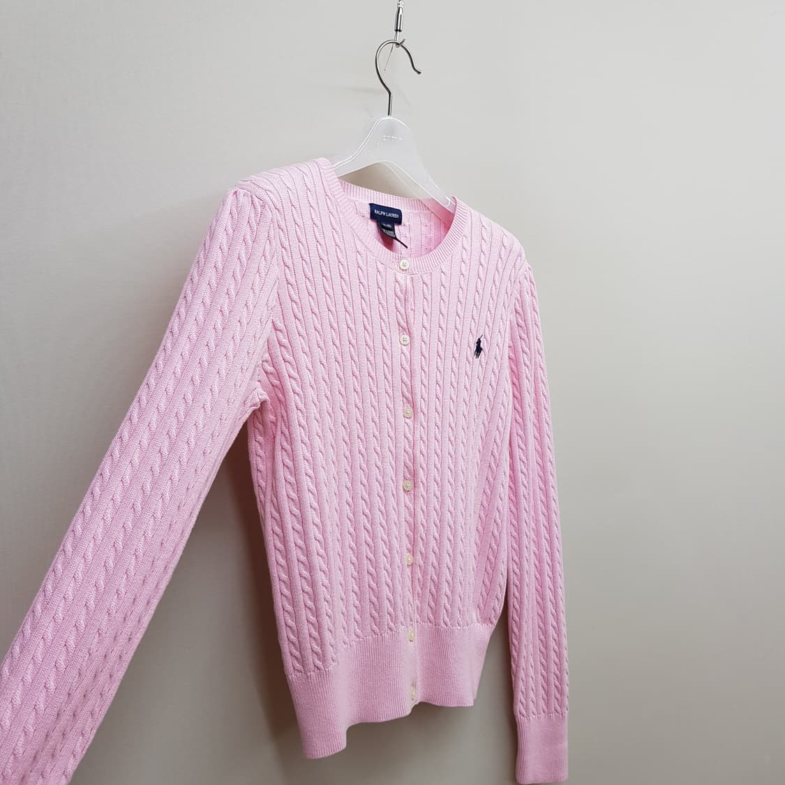 랄프로렌 케이블 니트 가디건 걸즈XL사이즈 상품이미지3