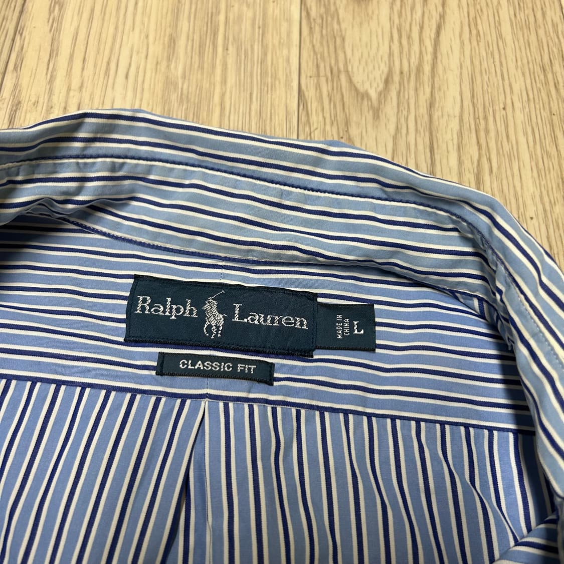 폴로랄프로렌 해외판 정품 스트라이프 셔츠 105-110 상품이미지3