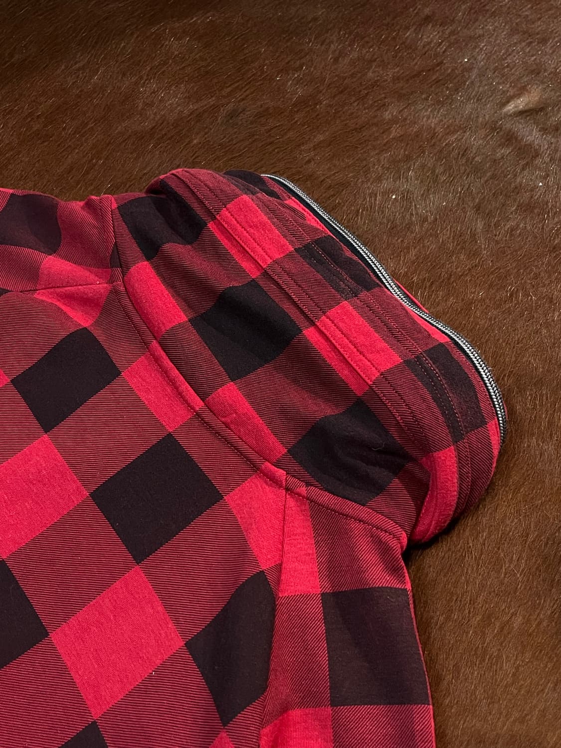 Doublefocus 체크 집업 상품이미지9