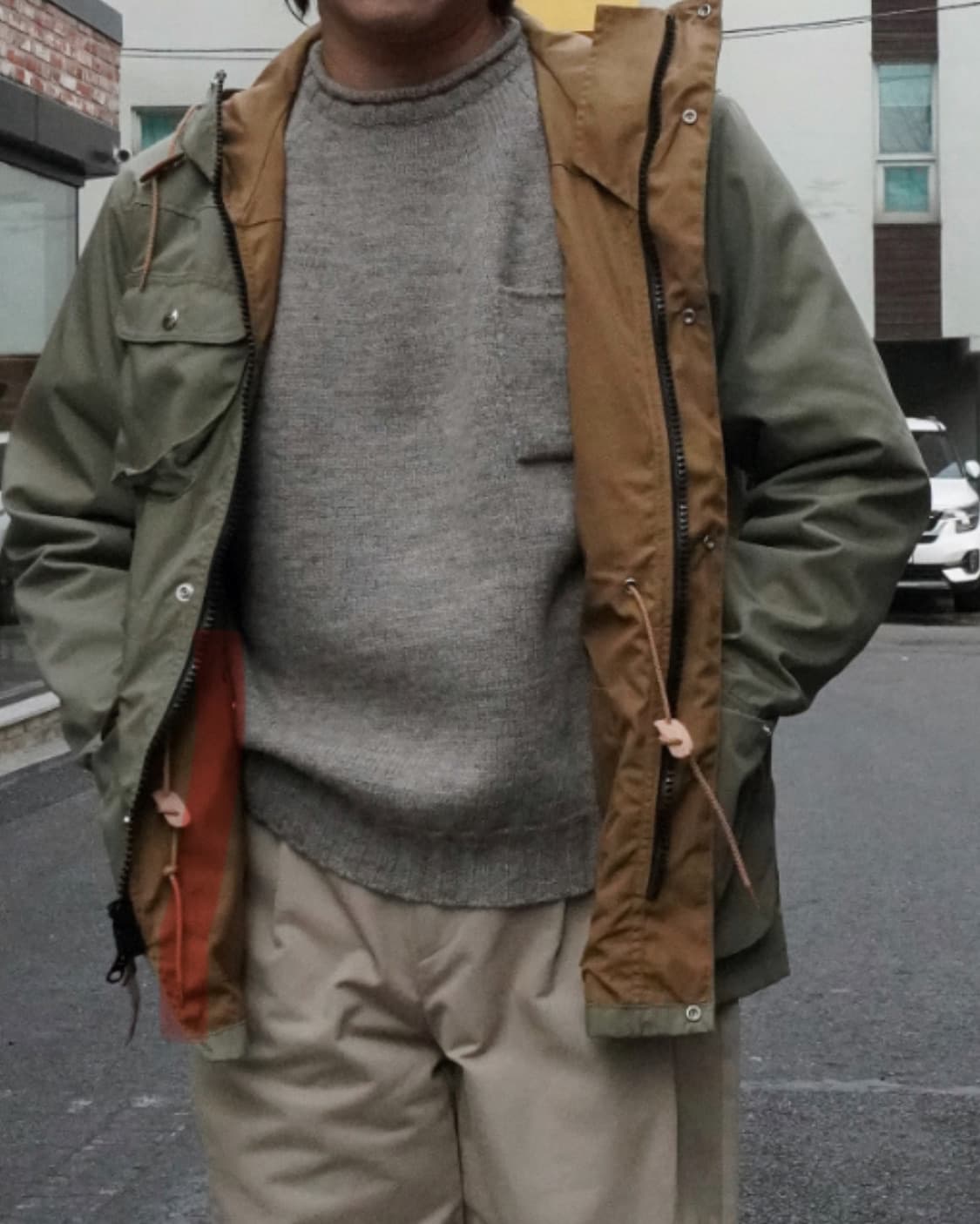 [40] 올드조 / 22FW 트위디 얀 롤넥 스웨터 / 밍크 상품이미지6