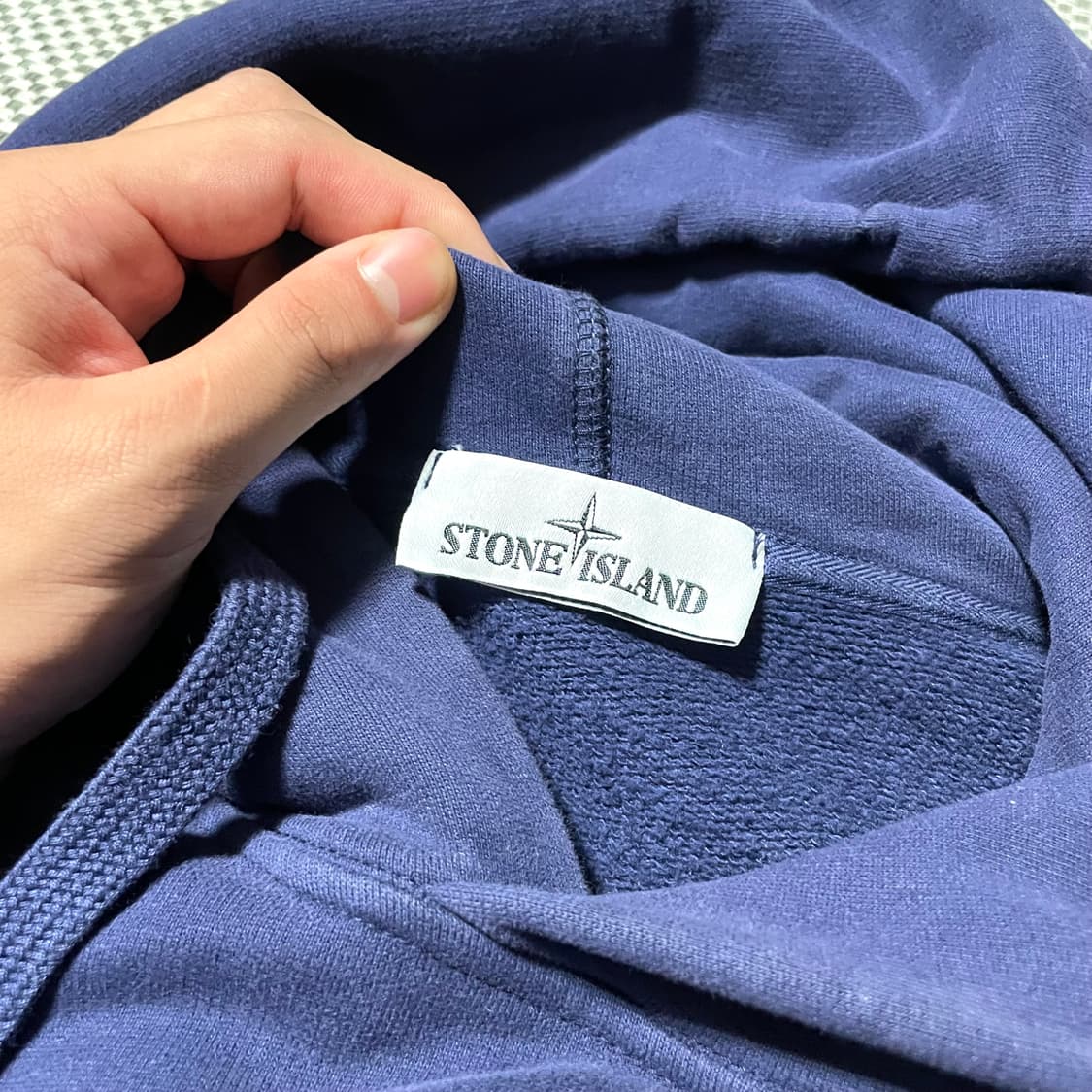 스톤아일랜드 네이비 후드티 L 상품이미지2