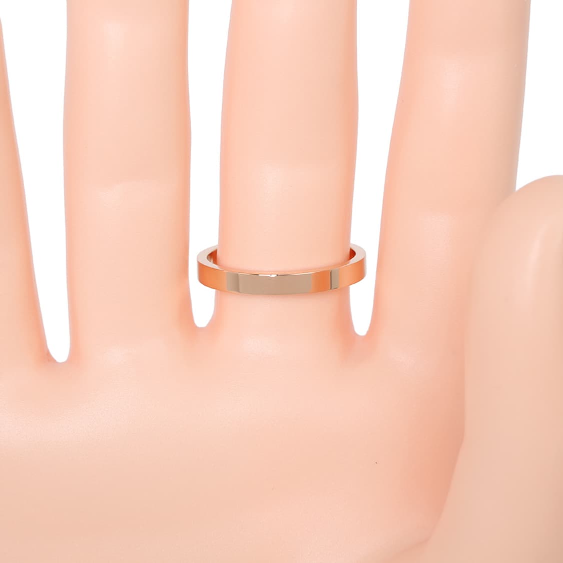 C 드 까르띠에 웨딩 밴드 링 핑크골드 웨딩반지 63호 B4087200 상품이미지8