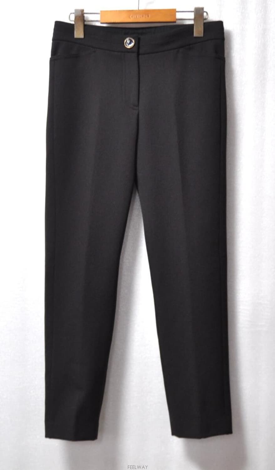 마인(MINE)/여성솔리드기모슬림팬츠(허리26) 상품이미지1