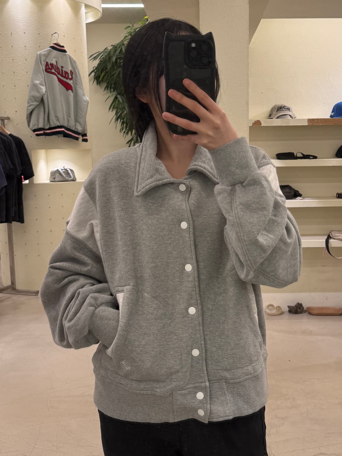  트레블 코튼 바시티 자켓  U17 상품이미지1