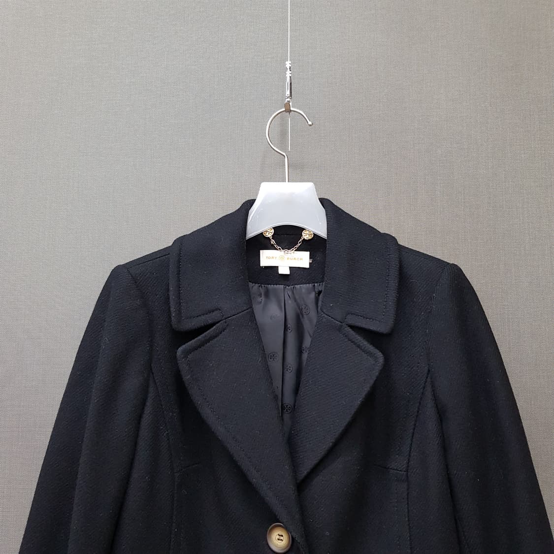 토리버치 클래식 울 블렌드 버튼 코트 S사이즈 상품이미지4