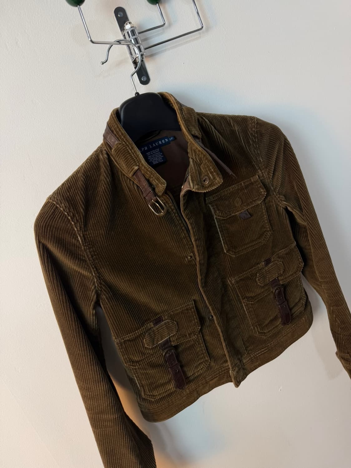 폴로 랄프로렌 브라운 코듀로이 숏 자켓  상품이미지3