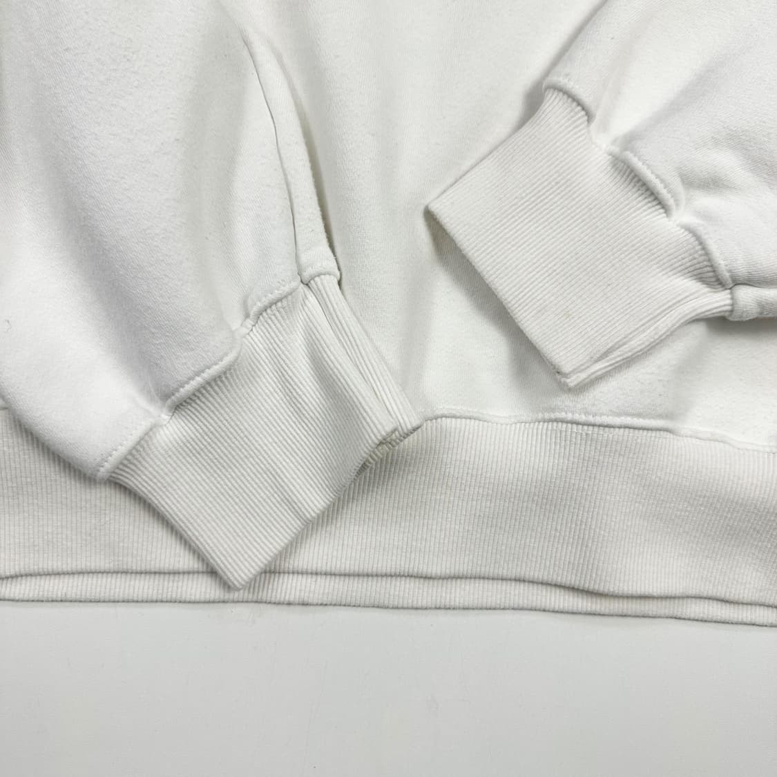 우영미 wooyoungmi 백로고 프린팅 박시핏 맨투맨 XL 상품이미지6